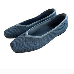 Chic Blue Women's Flats